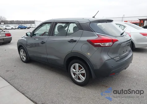 2020 Nissan Kicks S Xtronic Cvt z USA, uszkodzony, nr VIN 3N1CP5BV0LL545849
